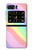 W3810 Vague d'été licorne pastel Etui Coque Housse et Flip Housse Cuir pour Motorola Moto Razr 2022