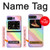 W3810 Vague d'été licorne pastel Etui Coque Housse et Flip Housse Cuir pour Motorola Moto Razr 2022