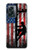 W3803 Électricien monteur de lignes drapeau américain Etui Coque Housse et Flip Housse Cuir pour OnePlus Nord N300