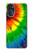 W3422 tie Dye Etui Coque Housse et Flip Housse Cuir pour Motorola Moto G 5G (2023)