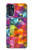 W3477 Motif abstrait de diamant Etui Coque Housse et Flip Housse Cuir pour Motorola Moto G 5G (2023)