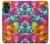 W3477 Motif abstrait de diamant Etui Coque Housse et Flip Housse Cuir pour Motorola Moto G 5G (2023)