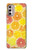 W3408 citron Etui Coque Housse et Flip Housse Cuir pour Motorola Moto G Stylus 4G (2022)