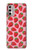 W3719 Modèle de fraise Etui Coque Housse et Flip Housse Cuir pour Motorola Moto G Stylus 4G (2022)