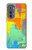 W3423 Coup de pinceau Etui Coque Housse et Flip Housse Cuir pour Motorola Edge (2022)