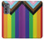 W3846 Drapeau de fierté LGBT Etui Coque Housse et Flip Housse Cuir pour Motorola Edge (2022)