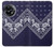 W3357 Marine Bleu Bandana Motif Etui Coque Housse et Flip Housse Cuir pour OnePlus 11R