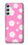 W3500 Motif floral rose Etui Coque Housse et Flip Housse Cuir pour Samsung Galaxy A34 5G