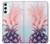 W3711 Ananas rose Etui Coque Housse et Flip Housse Cuir pour Samsung Galaxy A34 5G