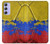 W3306 Colombie Drapeau de football graphique Millésime Etui Coque Housse et Flip Housse Cuir pour Samsung Galaxy A54 5G