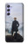 W3789 Wanderer above the Sea of Fog Etui Coque Housse et Flip Housse Cuir pour Samsung Galaxy A54 5G