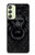 W3619 Lion noir gothique Etui Coque Housse et Flip Housse Cuir pour Samsung Galaxy A24 4G