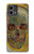 W3359 Vincent Van Gogh Crâne Etui Coque Housse et Flip Housse Cuir pour Motorola Moto G Stylus 5G (2023)