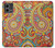 W3402 Floral Paisley Seamless Etui Coque Housse et Flip Housse Cuir pour Motorola Moto G Stylus 5G (2023)