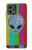 W3437 Extraterrestre Aucun signal Etui Coque Housse et Flip Housse Cuir pour Motorola Moto G Stylus 5G (2023)