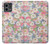 W3688 Motif d'art floral floral Etui Coque Housse et Flip Housse Cuir pour Motorola Moto G Stylus 5G (2023)