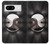 W3241 Yin Yang Symbole Etui Coque Housse et Flip Housse Cuir pour Google Pixel 8