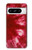 W2480 Tie dye rouge Etui Coque Housse et Flip Housse Cuir pour Google Pixel 8 pro