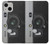 W3922 Impression graphique de l'obturateur de l'objectif de l'appareil photo Etui Coque Housse et Flip Housse Cuir pour iPhone 13 mini