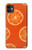 W3946 Motif orange sans couture Etui Coque Housse et Flip Housse Cuir pour iPhone 11