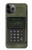 W3959 Impression graphique de la radio militaire Etui Coque Housse et Flip Housse Cuir pour iPhone 11 Pro