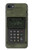 W3959 Impression graphique de la radio militaire Etui Coque Housse et Flip Housse Cuir pour iPhone 7, iPhone 8, iPhone SE (2020) (2022)