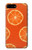 W3946 Motif orange sans couture Etui Coque Housse et Flip Housse Cuir pour iPhone 7 Plus, iPhone 8 Plus