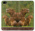 W3917 Cochon d'Inde géant de la famille Capybara Etui Coque Housse et Flip Housse Cuir pour iPhone 5 5S SE