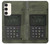 W3959 Impression graphique de la radio militaire Etui Coque Housse et Flip Housse Cuir pour Samsung Galaxy S23 Plus