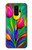 W3926 Peinture à l'huile de tulipe colorée Etui Coque Housse et Flip Housse Cuir pour Samsung Galaxy S9 Plus