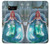 W3911 Jolie petite sirène Aqua Spa Etui Coque Housse et Flip Housse Cuir pour Samsung Galaxy S8 Plus
