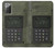 W3959 Impression graphique de la radio militaire Etui Coque Housse et Flip Housse Cuir pour Samsung Galaxy Note 20