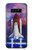 W3913 Navette spatiale nébuleuse colorée Etui Coque Housse et Flip Housse Cuir pour Note 8 Samsung Galaxy Note8