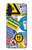 W3960 Collage d'autocollants de signalisation de sécurité Etui Coque Housse et Flip Housse Cuir pour Samsung Galaxy A13 5G