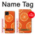 W3946 Motif orange sans couture Etui Coque Housse et Flip Housse Cuir pour Samsung Galaxy A22 5G