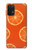 W3946 Motif orange sans couture Etui Coque Housse et Flip Housse Cuir pour Samsung Galaxy A32 5G