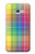 W3942 Tartan à carreaux arc-en-ciel LGBTQ Etui Coque Housse et Flip Housse Cuir pour Samsung Galaxy A5 (2017)