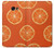 W3946 Motif orange sans couture Etui Coque Housse et Flip Housse Cuir pour Samsung Galaxy A5 (2017)