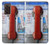 W3925 Collage Téléphone Public Vintage Etui Coque Housse et Flip Housse pour Samsung Galaxy Z Fold2 5G