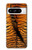 W3951 Marques de larme d'oeil de tigre Etui Coque Housse et Flip Housse Cuir pour Google Pixel 8 pro