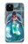 W3911 Jolie petite sirène Aqua Spa Etui Coque Housse et Flip Housse Cuir pour Google Pixel 5
