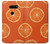 W3946 Motif orange sans couture Etui Coque Housse et Flip Housse Cuir pour LG V30, LG V30 Plus, LG V30S ThinQ, LG V35, LG V35 ThinQ