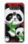 W3929 Panda mignon mangeant du bambou Etui Coque Housse et Flip Housse Cuir pour LG V20