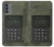 W3959 Impression graphique de la radio militaire Etui Coque Housse et Flip Housse Cuir pour Motorola Moto G31