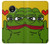 W3945 Pepe Love doigt du milieu Etui Coque Housse et Flip Housse Cuir pour Motorola Moto G6