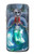 W3912 Jolie petite sirène Aqua Spa Etui Coque Housse et Flip Housse Cuir pour Motorola Moto X4
