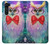 W3934 Hibou nerd fantastique Etui Coque Housse et Flip Housse Cuir pour Motorola Edge