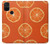 W3946 Motif orange sans couture Etui Coque Housse et Flip Housse Cuir pour OnePlus Nord N100