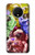W3914 Galaxie colorée de costume d'astronaute de nébuleuse Etui Coque Housse et Flip Housse Cuir pour OnePlus 7T