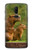 W3917 Cochon d'Inde géant de la famille Capybara Etui Coque Housse et Flip Housse Cuir pour OnePlus 6